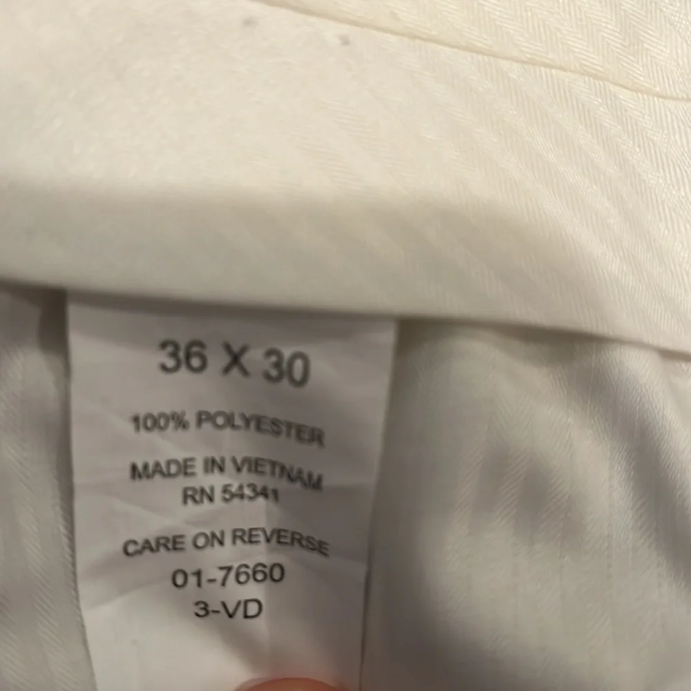 Navy Blue Dress Pants 36x30 by Louis Raphael - Picture 4 of 4